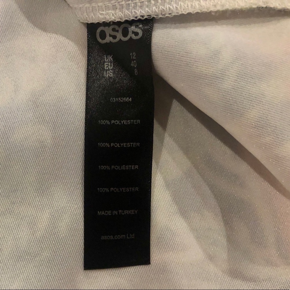 5/$25 ASOS maternity floral A-line dress, size 8 - Picture 5 of 6